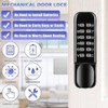 Keyless Entry Door Lock, Keypad Deadbolt, Mechanical Code Door Lock