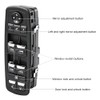 WMPHE Front Door Window Switch Compatible with Maserati Ghibli 3.0L