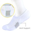 LO SHOKIM No Show Socks Womens Cushioned Athletic Ankle Socks