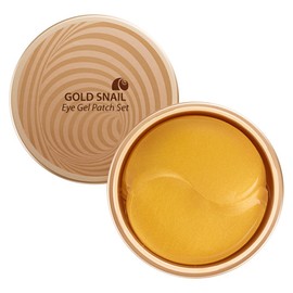 The Saem Gold Snail Eye Gel Patch 120g, Pack of 60, 1 Piece / 더샘 골드 스네일 아이겔 패치 120g, 60개입, 1개