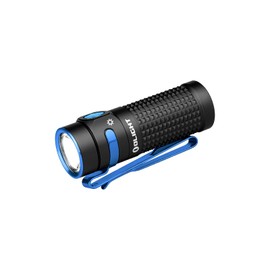 OLIGHT OLIGHT Baton 4 Rechargeable EDC Flashlight, LED Light 1300 Lumens with Magnetic Charging Cable, IPX8 Waterproof for Home, Camping, and Emergencies (Black)