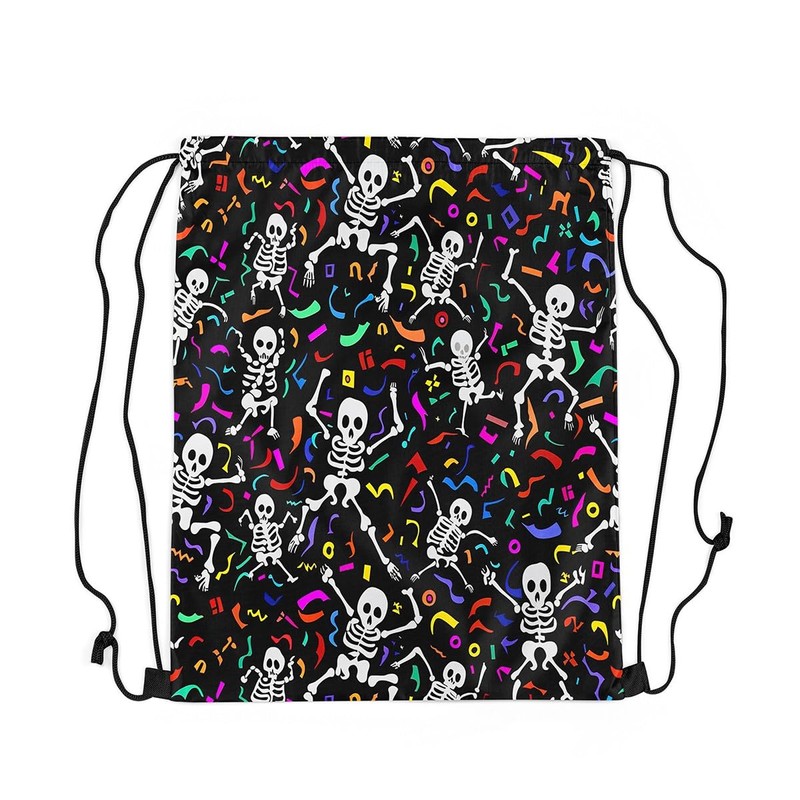 Homewish Flamingo String Backpack 3D Tropical Flamingo Drawstring Backpack, Wildlife
