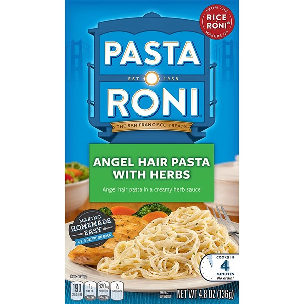 Pasta Roni, Angel Hair Herbs, 6 Count