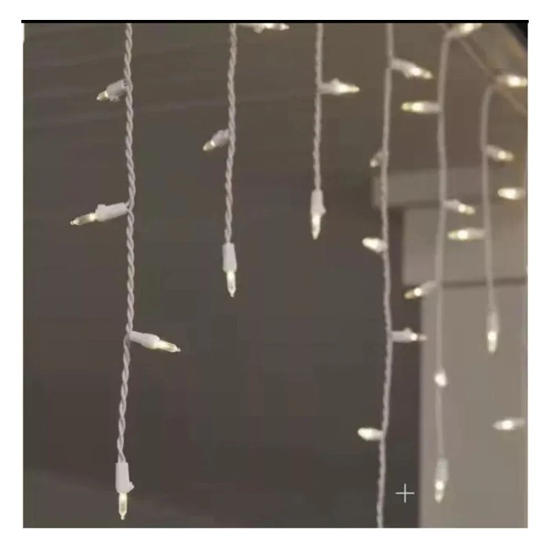 Home Accents Holiday 200 Ct Clear Incandescent Mini Icicle Lights