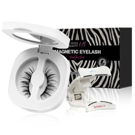 VEYESBEAUTY Magnetic Eyelashes with Applicator Reusable Magnetic Lashes Natural Look No Glue Needed False Eyelashes, AnimeWink Lashes Kit Easy to Wear and Remove
