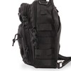 Hyland Tactical Men's Sling Backpack, Black, Large