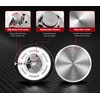 Mini Car Clock Dashboard Accessory – 4cm Luminous Quartz Analog