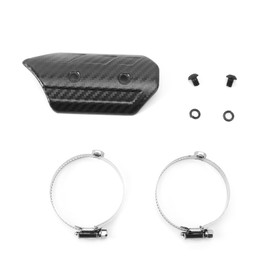 Dry Carbon Fiber Exhaust MidPipe Universal Heat Shield Kit Cover Fit for Kawasaki