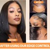 8,8 oz Edge Control Wachs für schwarze Frauen, starker Halt,