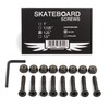 Skateboard Hardware Screws Mounting Set 1.25 Inch Longboard Hardware Set