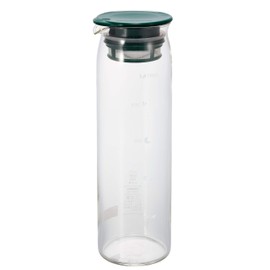 HARIO MD-10DG Cold Brew Tea Pot, Hot Water/Dishwasher Safe, 33.8 fl oz (1,000 ml), Green, Made in Japan