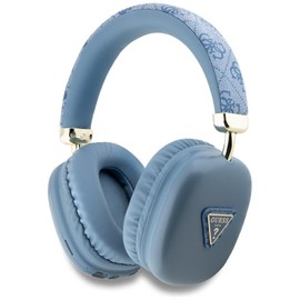 CG Mobile Guess Bluetooth 4G Triangle Logo Over-Ear Headphones (Blue)