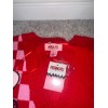 Snoopy PEANUTS Snoopy Red/Pink Valentine’s Day Cardigan Sweater V-Neck Buttons