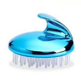 TIVVINK - Herramienta de masaje para el cuero cabelludo, cepillo de champú, cepillo para el crecimiento del cabello, eliminación de caspa, limpiador de cuero cabelludo de silicona suave, champú