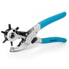 DURATECH Revolving Punch, Leather Hole Punch Tool, 8 Inch, 6