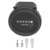 Round Hour Meter High Accuracy Quartz Mechanical Hour Meter for