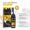 Haarfärbeshampoo, Haarfarbe Schwarz haarfärbeshampoo für Graues Haar, Haarfärbeshampoo Schwarz 3