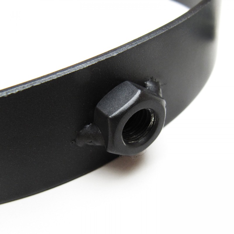 raik SH116-150-sw Flue Pipe / Stove Pipe Clamp with Screw