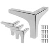 Seimneire 4pcs 5 Inch Furniture Legs, Modern Style Furniture Sofa