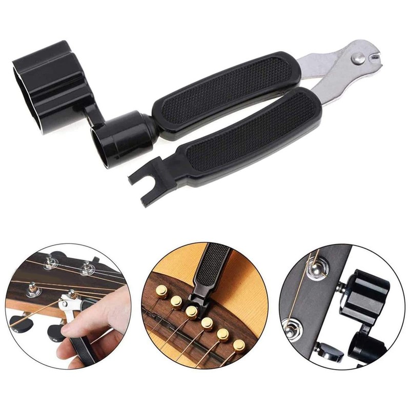 Guitar Accessories Kit Metal Strings Guitar Repairing Maintenance Tool Kit