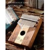 Kalimba 17 Keys, Wooden Finger Pianos, Sunflower Professional Thumb Piano