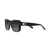 Coach HC8352 Sunglasses, Black/Grey Gradient, 54 mm