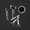 5PCS Forstner Bit Set 10-35mm Round Shank Wood Drill Bit