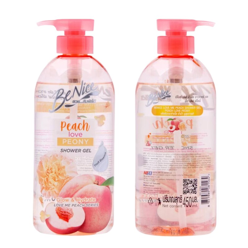 Benice [THAILAND] BeNice Moisturizing and Refreshing Shower Gel 400ml /