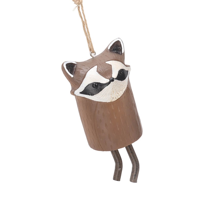 Rustic Hanging Animal Wind Chimes Resin Hand Made Natural Garden