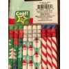 Unbranded Variety Of Christmas Sets 10 Pencils With Erasers: Santa,