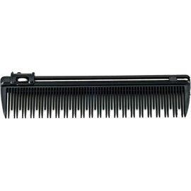 Exclusiv 2 x Black Unbreakable Toupee Slide Comb (19.6 cm/7.8)