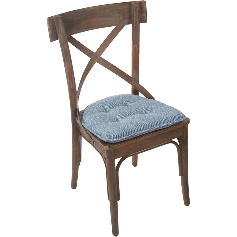 Klear Vu Omega Non-Slip Universal Chair Cushions for Dining Room,