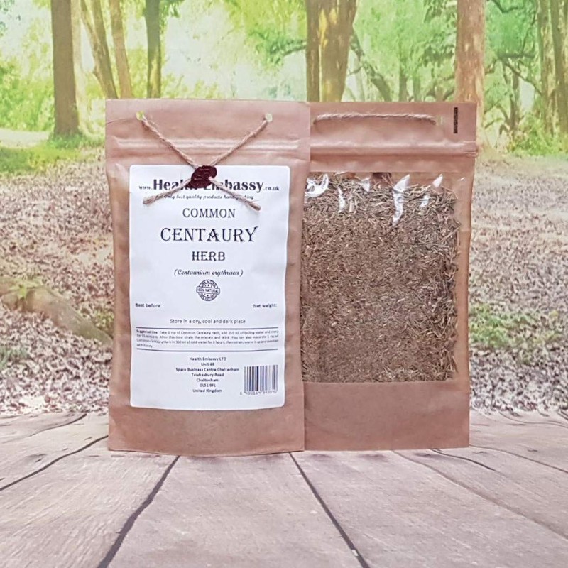 Health Embassy Common Centaury Herb Tea | Centaurium erythraea |