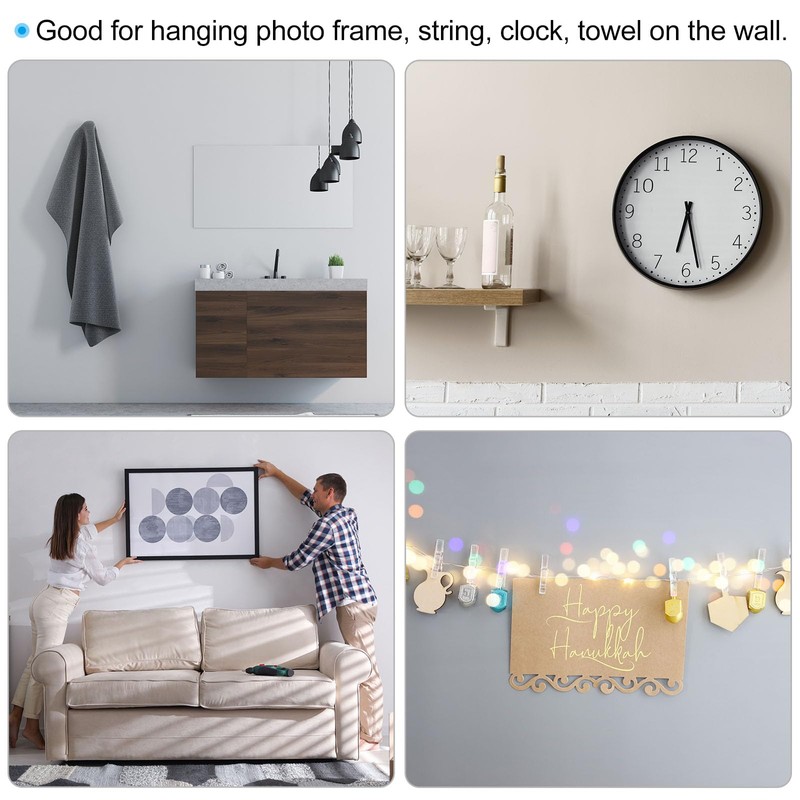PATIKIL 20 Lbs Picture Hanging Hardware Set of 10 Photo
