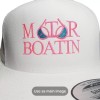 Yupoong Motor Boatin Adjustable Snapback Direct Embroidered Flat Bill Cap
