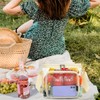 FlowFly Insulated Reusable Lunch Bag Adult Large Lunch Box for