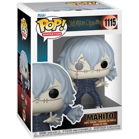 POP Jujutsu Kaisen - Mahito Funko Vinyl Figure (Bundled with Compatible Box Protector Case), Multicolor, 3.75 inches