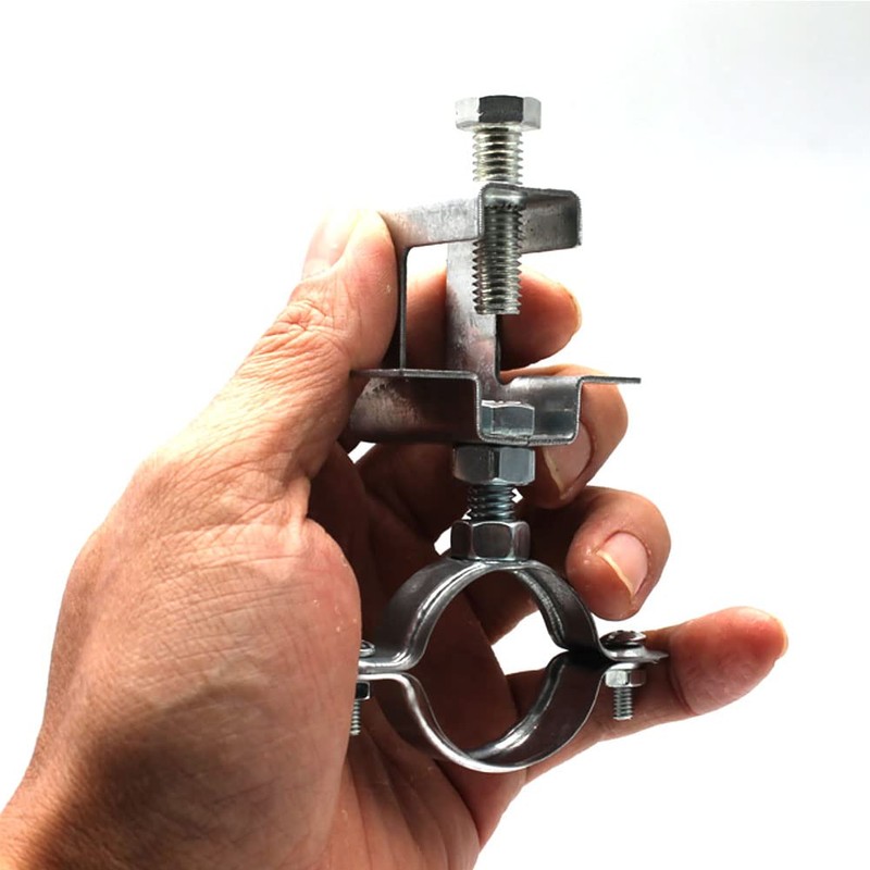 Conduit Hanger with Beam Clamp & Pipe Support Bracket (8