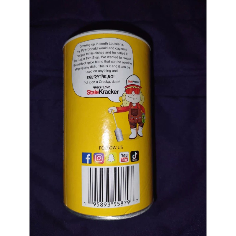 Cajun Two Step - StaleKracker - Fire Seasoning 8 oz