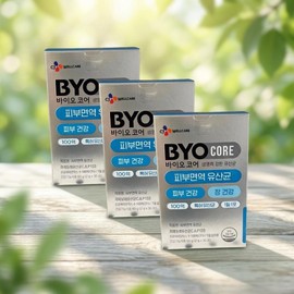 Mongul Cloud Partners CJ Biocore Skin Immunity Lactobacillus 10 billion efficacy BYO, 3 units / CJ 바이오코어 피부면역 유산균 100억 효능 BYO, 3개