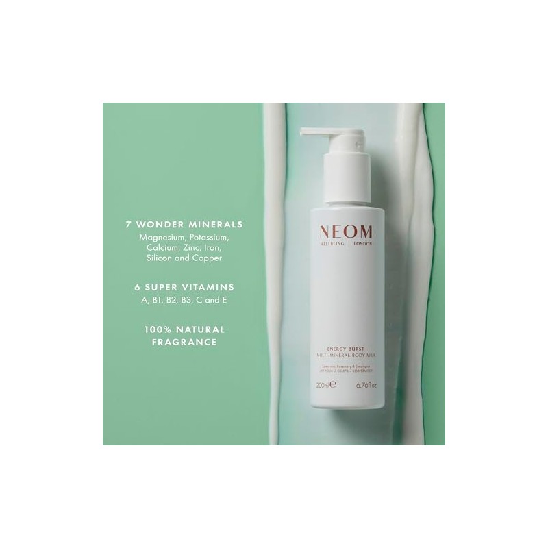 Neom Leche Corporal Multimineral 200 Ml (Hierbabuena, Romero Y Eucalipto)