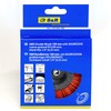 S&R, Nylon Wheel Brush, Diameter 100 mm, Hexagonal Shank, 1/4