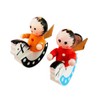 48pcs Christmas Tree Hanging Ornament Wooden Handmade Christmas Tree Figures