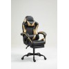 FelixKing PU Gaming Chair Racing Ergonomic Design W/ Footrest USB