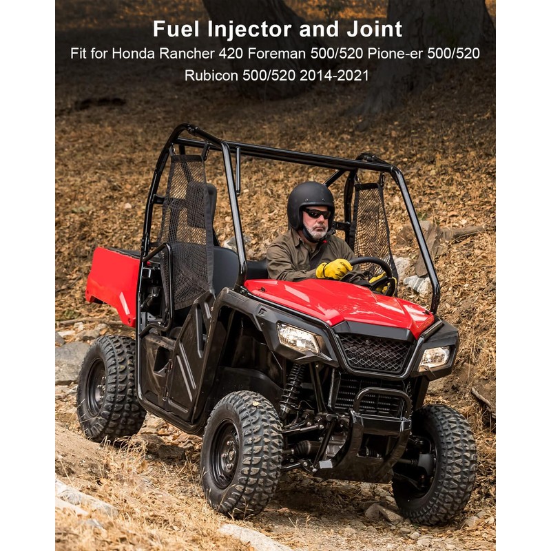 Fuel Injector & Joint Cap Fit for Honda Rancher 420