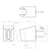 TOTO THYC47RA Shower Hanger for GG Series