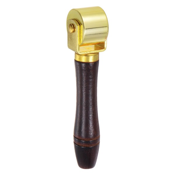 sourcing map Seam Roller for Leather 1" 26mm Carbon Steel