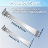 Stainless Steel Pry Bar Scraper Set, 2 Sizes: 9.25" and