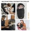 LAT Baby Warm Bunting Bag Universal,Stroller Sleeping Bag Cold Weather,Waterproof