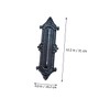 BESPORTBLE Pc Cast Iron Greenhouse Thermometer Wall-mounted Temperature Meter Easy